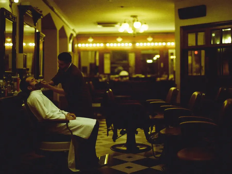 Blueprint Barbers interior